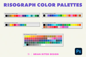 Risograph Toolkit for Photoshop - Brian Ritter Design