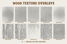 Load image into Gallery viewer, Wood Texture Overlays
