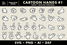 Load image into Gallery viewer, Cartoon Glove Hands
