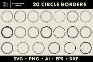 20 Circle Borders