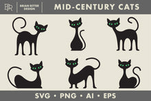 Load image into Gallery viewer, Mid-Century Cats
