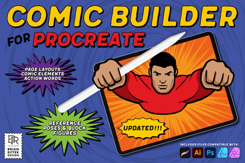 Comic Builder for Procreate - Brian Ritter Design