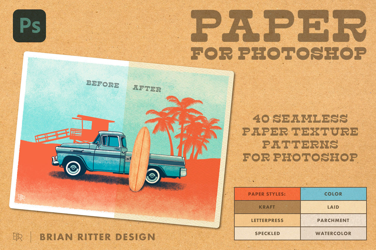 Paper for Photoshop – Brian Ritter Design