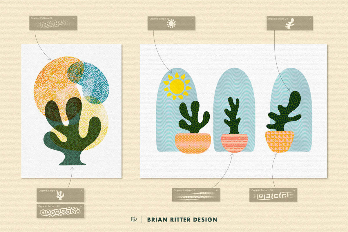 Organic Brush Kit for Procreate – Brian Ritter Design