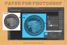 Load image into Gallery viewer, Paper for Photoshop - Brian Ritter Design
