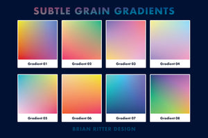 Subtle Grain Gradients - Brian Ritter Design