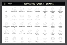Load image into Gallery viewer, Isometric Toolkit for Procreate - Brian Ritter Design
