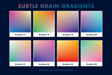 Load image into Gallery viewer, Subtle Grain Gradients - Brian Ritter Design
