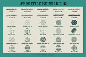 Versatile Brush Kit for Procreate - Brian Ritter Design