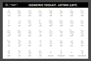 Isometric Toolkit for Procreate - Brian Ritter Design