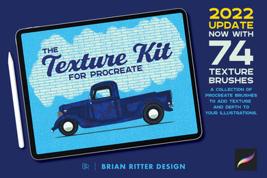Texture Kit for Procreate - Brian Ritter Design