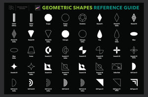 200 Geometric Shapes for Procreate - Brian Ritter Design