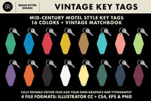 Load image into Gallery viewer, Vintage Key Tags - Brian Ritter Design
